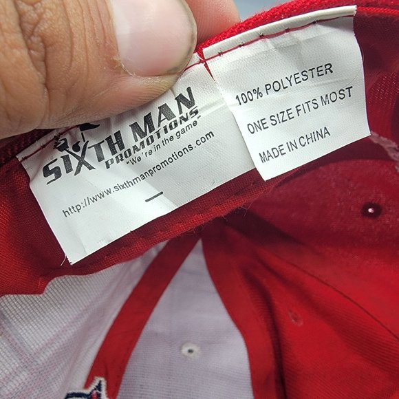 Los Angeles Angels Plaid Red White Hat Auto Trader Sports Baseball California - Picture 8 of 9